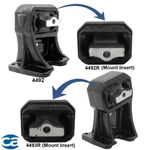 Front Right & Left Inserts Of Engine Motor Mounts 2PCS Set For Dodge Ram 1500. Fixed Price $62.40.