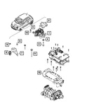 Genuine Mopar Engine Mount Isolator 68655512AA. Fixed Price $86.97.