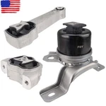 For Land Rover LR2 3.2 2008-2012 Engine Mount Rear Front Upper Set. Fixed Price $78.84.