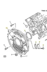 03 04.5 05 07 08 09 Automatic C4500 C5500 6.6 Engine Flywheel Housing. Fixed Price $350.00.