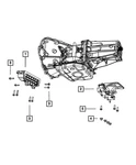 Genuine Mopar Transmission Mount Isolator 52059949AB. Fixed Price $253.13.