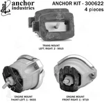Anchor Engine Mount Kit For Bmw 300622. Fixed Price $206.39.