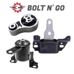3PCS Engine Motor, Trans & Torque Strut Mount Fits Ford Fiesta 11-19 1.6L. Fixed Price $105.00.
