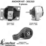 Anchor Engine Mount Kit 2005-2007 Ford Focus 301310. Fixed Price $112.11.