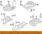 Mazda Oem 12-14 5 Engine Motor Transmission-front Mount Bolt 9YA02121J. Fixed Price $14.60.