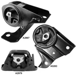 Engine Motor Mounts & Manual Transmission 3PCS For Dodge Neon 99-95 2.0L. Fixed Price $63.99.