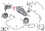 Genuine Bmw X3 X4 X5 X6 G01 G02 Engine Supporting Bracket Right 22116876216. Fixed Price $105.40.