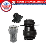 Fits 1993-1998 Volkswagen Jetta 2.0L Auto Engine Motor&transmission Mount 3PC. Fixed Price $61.31.