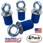 Fits Polaris Lock And Ride Atv Tie Down Anchor Rzr Sportsman Ace Set Of 4 Hooks. Fixed Price $14.85.