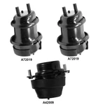 Front Rh, Lh Engine Mounts & Rear Trans 3PCS For Lexus GS350 11-07 V6-3.5L. Fixed Price $179.00.