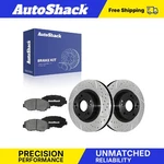 Front Drilled Slotted Brake Rotors Ceramic Pads For Honda, Civic 2012-2015. Fixed Price $77.80.
