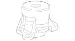 Genuine Mercedes-benz Engine Mount 253-240-18-00. Fixed Price $111.88.