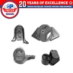 Engine Motor & Trans Mount Set Compatible For 90-92 Nissan Stanza 2.4L. Fixed Price $76.61.