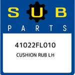 Subaru Cushion Rub Lh 41022FL010, New Genuine Oem Part. Fixed Price $113.74.