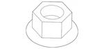 Genuine Bmw Wedge Nut 07-12-9-904-866. Fixed Price $8.47.