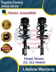 Premium Quality Oe Front Struts For 2002-2003 Toyota Camry Lifetime Warranty. Fixed Price $183.94.