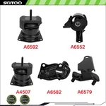 Scitoo 5PCS Engine Motor & Trans Mount Fits Honda Accord 98-02 A6552 At Mt. Fixed Price $82.12.