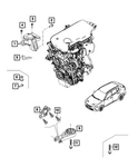 Genuine Mopar Lobe External Head Bolt 68201193AA. Fixed Price $5.02.