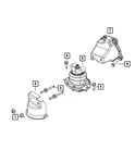 Genuine Mopar Engine Mount Bracket 4726029AB. Fixed Price $142.74.