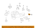 Mercedes Oem 07-14 CL600 Engine Trans Mounting-rear Insulator 2212401318. Fixed Price $95.25.