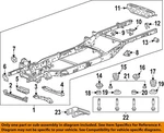 Gm Oem 15-26 Canyon,colorado Frame Components-mount Bolt 11546609. Fixed Price $41.92.