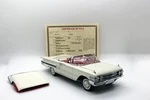 1960 Chevrolet Impala Convertible, Danbury Mint 1:24 Ermine White W/title. Fixed Price $195.00.