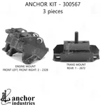 Anchor Engine Mount Kit For 1977 Buick Regal 300567. Fixed Price $43.57.