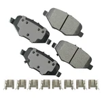 Akebono ACT1612 Proact Ultra Premium Ceramic Disc Brake Pad Kit. Fixed Price $64.65.