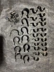 Porsche 911 Oil Cooler Line Clamps. Fixed Price $100.00.