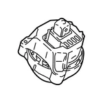 Genuine Bmw Engine Mount, Right 22-11-7-581-620 New. Fixed Price $145.99.