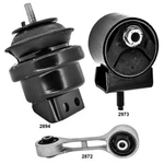 Right, Rear Rh & Front Engine Mounts 3PCS Ford Taurus, Mercury Sable 3.0L. Fixed Price $79.00.