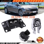 3PCS Rear & Front Engine Mount Trans Kit Ford Focus 2.0L. Fixed Price $75.42.