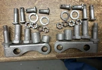 1939-1941 Ford Fathead Rear Tube Shock Mounts Original Pair 1940 Complete Set.. Fixed Price $225.00.