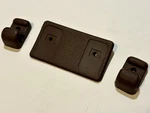 Jeep 84-96 Cherokee Xj 86-92 Comanche Mj Sun Visor Clip Retainer Mount Oem Brown. Fixed Price $36.99.