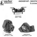 Anchor Engine Mount Kit For 2004-2006 Dodge Durango 300270. Fixed Price $210.52.