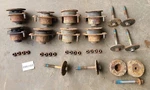 2009-2012 Dodge 1500 Body Mount Hold Down Cushion Oem Frame Bolt Full Set. Fixed Price $179.95.