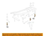 Ford Oem 07-09 Expedition Frame Components-mount Bolt 7L1Z78001B39A. Fixed Price $30.17.
