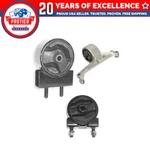 Engine Motor Mount Set For 1999-2002 Suzuki Esteem 1.8L Auto Trans 3PCS. Fixed Price $82.09.