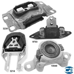 Engine Motor Mounts & Transmission 4PCS Set For Volvo C70 2006 L5 2.5L. Fixed Price $179.00.