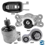 Engine Mounts & Transmission 4PCS Set Ford Edge 18-15 V6 3.5L. Fixed Price $181.44.