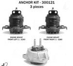 3PCS Motor & Trans Mount Set For Dodge Durango 3.6L 5.7L 2011-2019 A5611 A5488. Fixed Price $58.49.