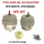 Engine Motor Mount Set For Audi A6 Quattro 3.0L, 3.2L Non Electric, Stock. Fixed Price $59.95.