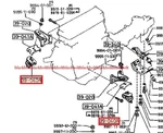 Mazda Genuine Proceed 89 Engine Mount UE38-39-040C Jdm Oem Japan. Fixed Price $299.00.