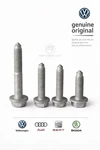 Genuine Vw Dogbone Lower Gearbox Mount Bolt Kit Golf MK4 Bora Beetle Audi A3. Fixed Price $18.03.