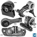 Engine Mounts & Trans. 5PCS Set For Chrysler 200, Dodge Avenger 11-14 3.6L. Fixed Price $155.00.