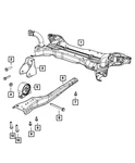 Genuine Mopar Insulator Front 68195037AB. Fixed Price $123.73.