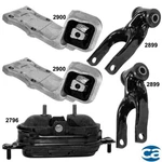 Engine Motor Mounts 5PCS Set For Chevrolet Venture 05-97 V6-3.4L Fwd Auto. Fixed Price $82.00.