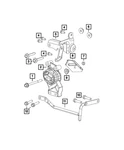 Genuine Mopar Engine Mount Heat Shield Right Side 68092736AC. Fixed Price $23.58.