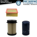 Ecogard Engine Oil Air & Fuel Filter Service Kit Set Of 3 For Ram Cummins 6.7L. Fixed Price $92.85.